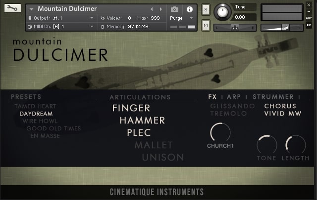 Mountain Dulcimer