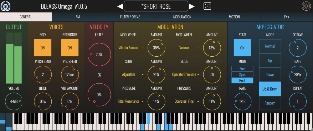 BLEASS Omega Synth
