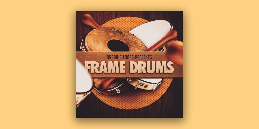 Organic Loops Frame Drums