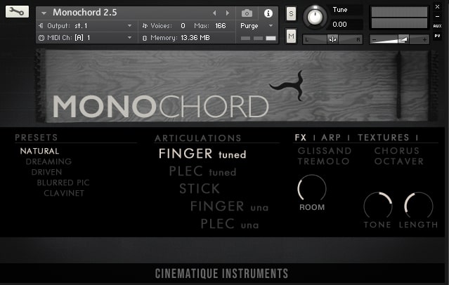 Monochord v2.5