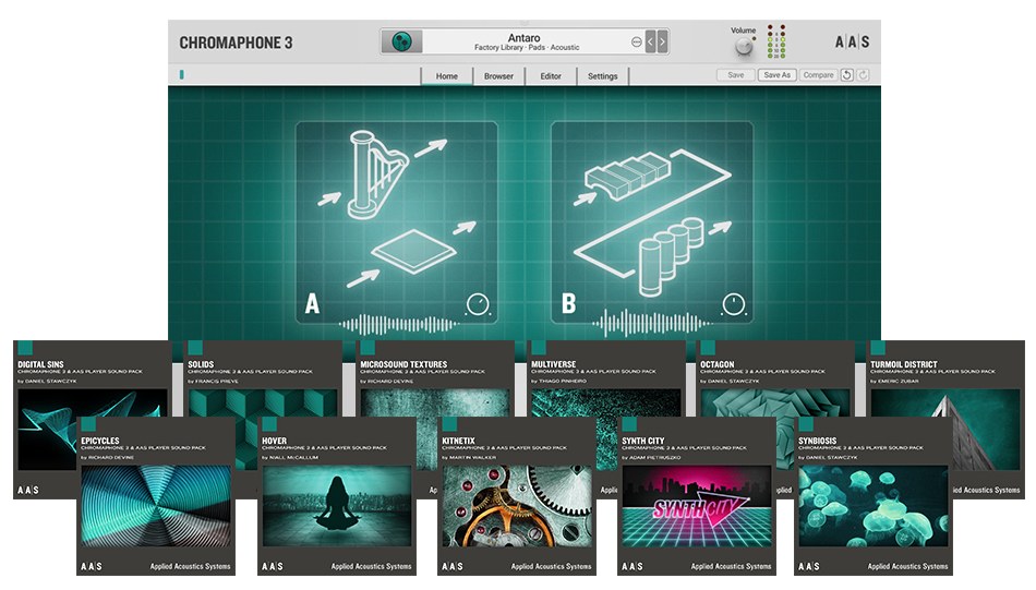 Chromaphone 3 + PACKS