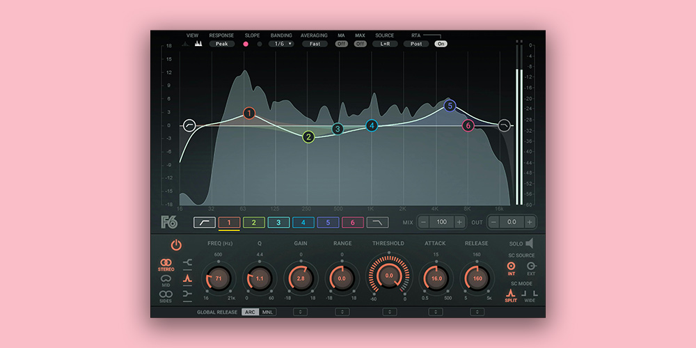 F6 Floating-Band Dynamic EQ