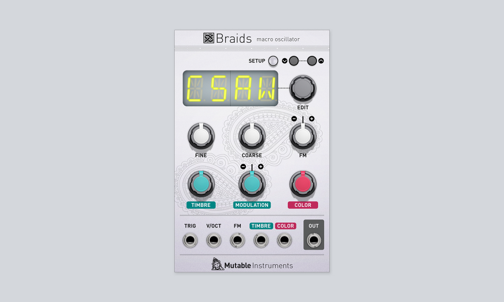 Modular Add-On: Mutable Instruments Braids