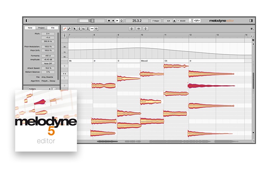 Melodyne 5 Editor