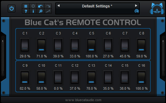 Blue Cat's Remote Control