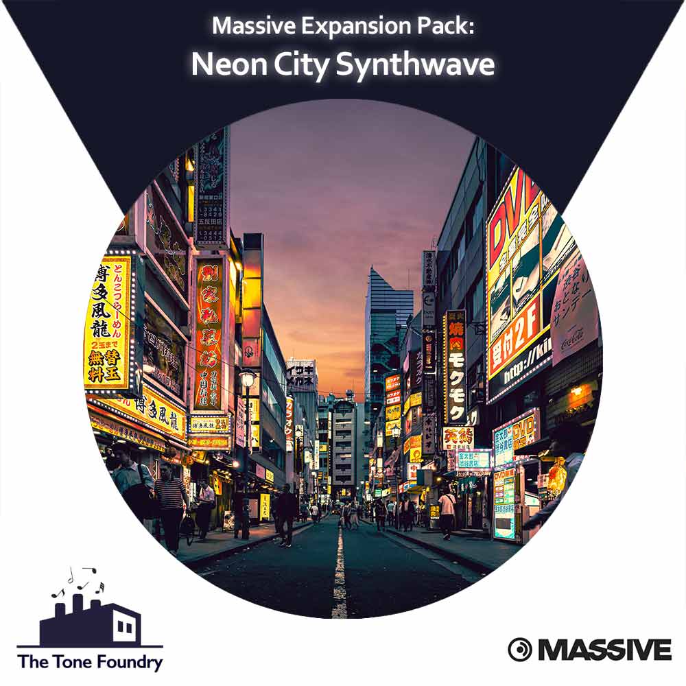 Neon City Synthwave for Massive