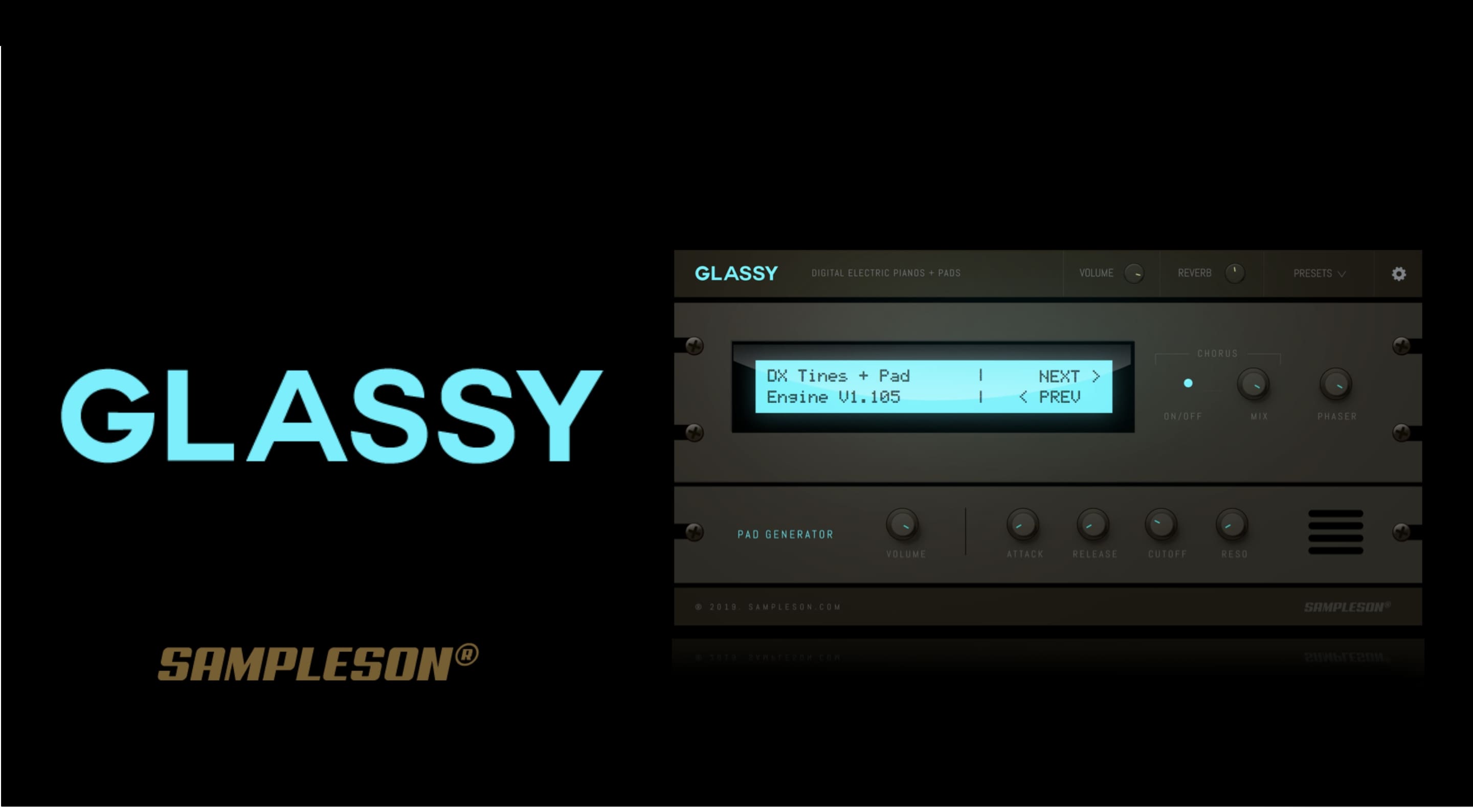 Glassy