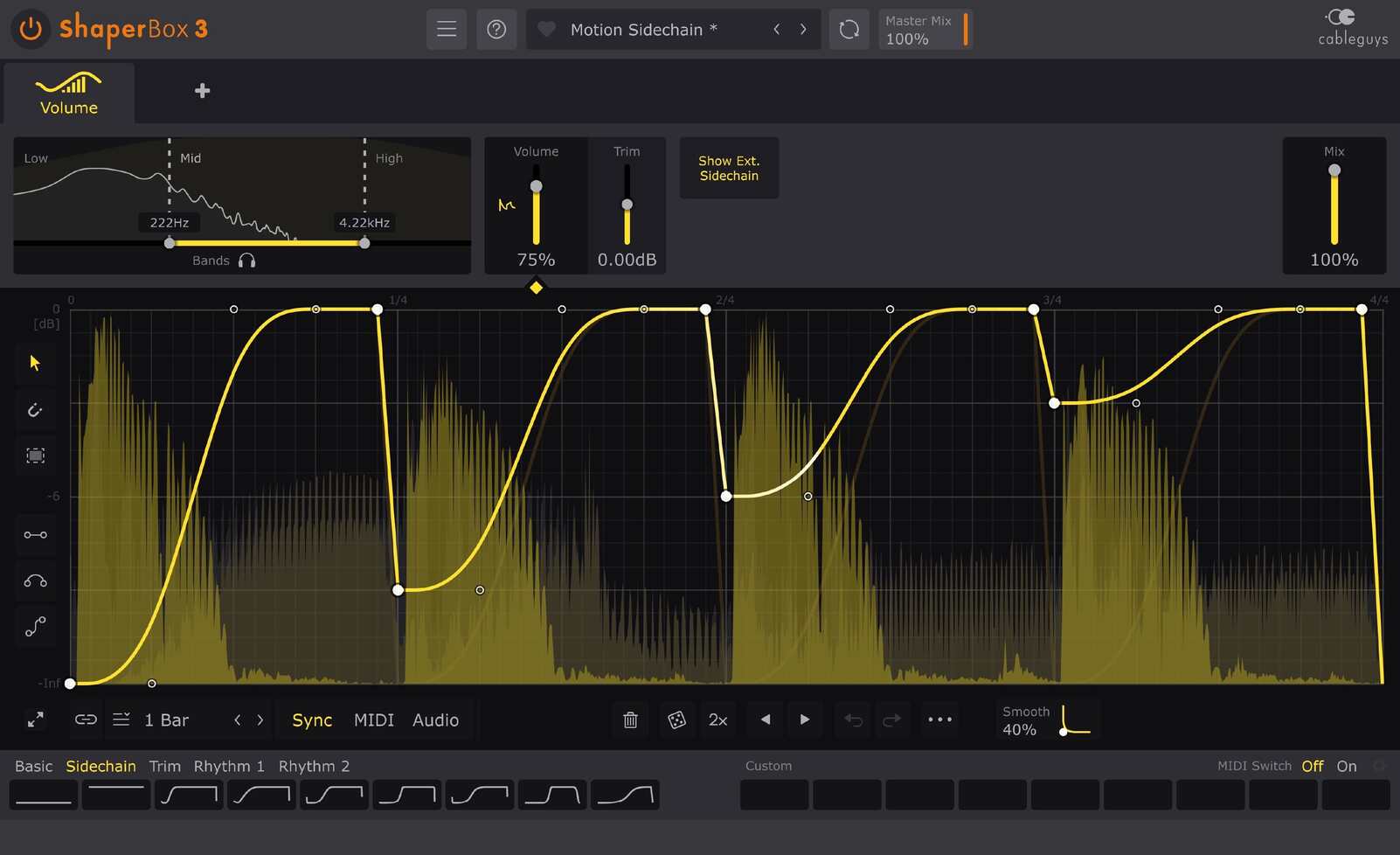 VolumeShaper 7