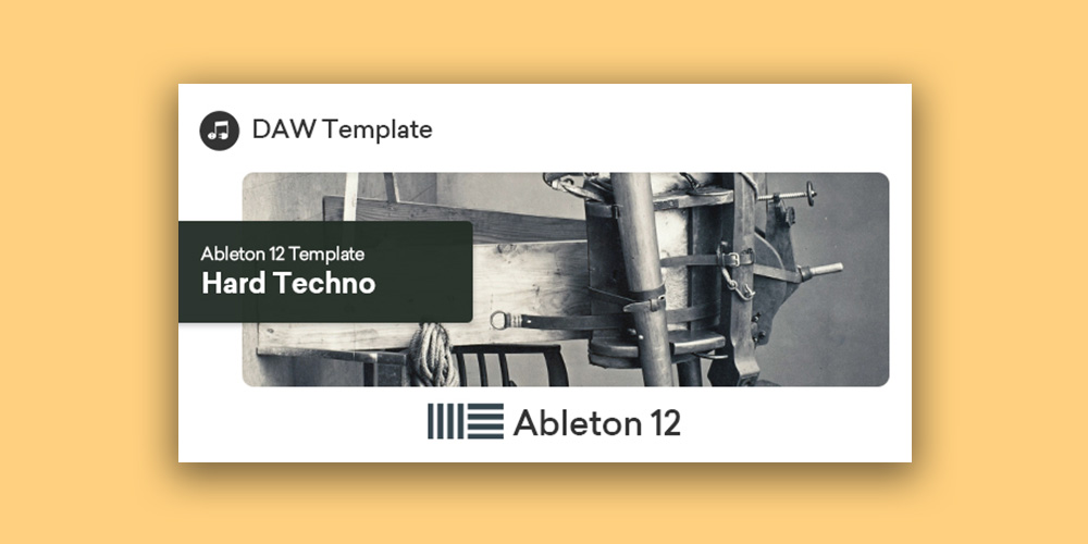 Hard Techno Ableton 12 Template