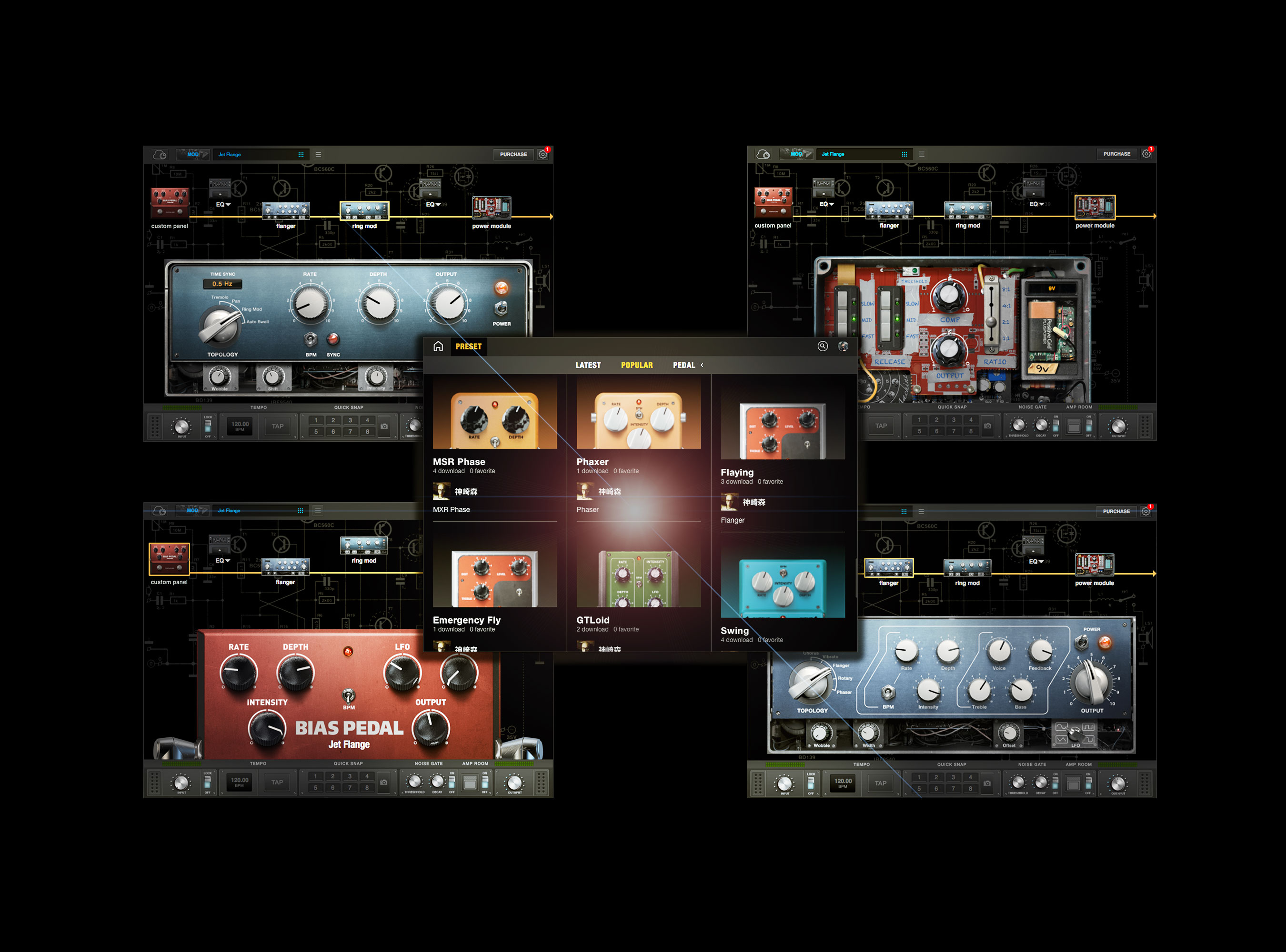 BIAS Pedal Modulation
