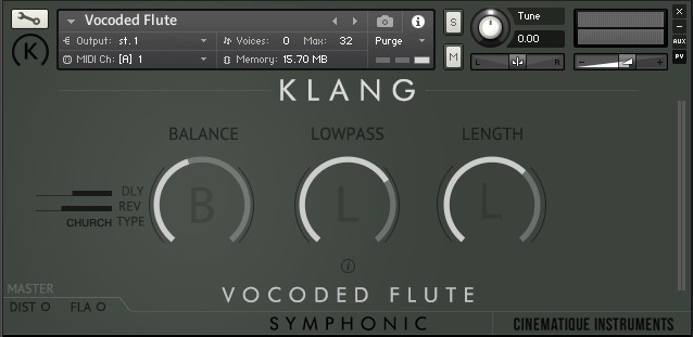 SYMPHONIC: Vocoded Flute