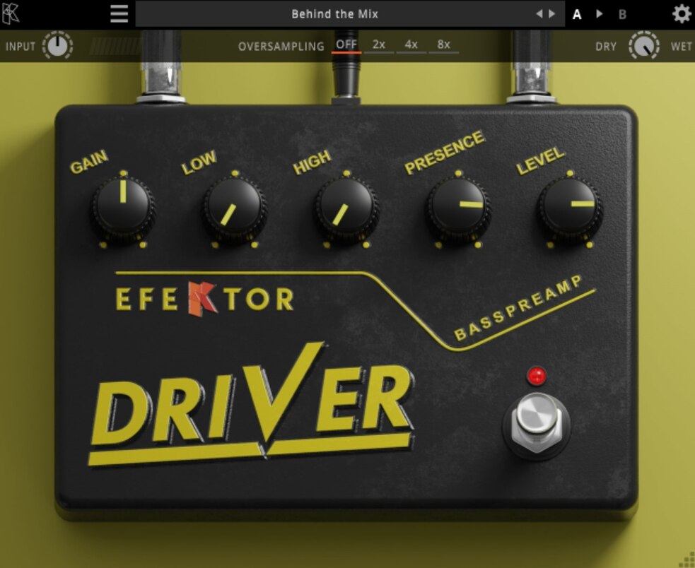 EFEKTOR BASS DRIVER