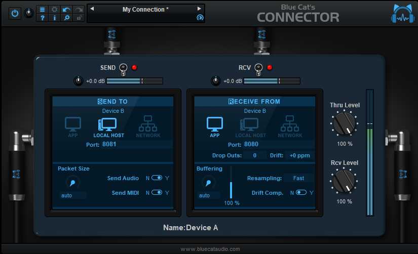 Blue Cat's Connector