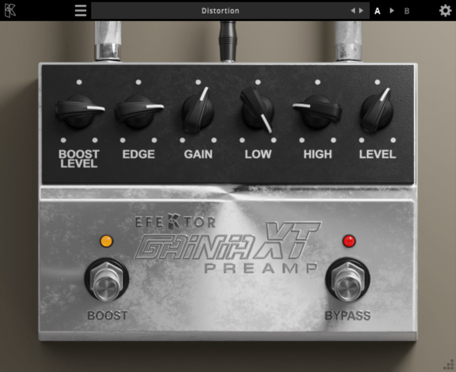 EFEKTOR Gainia XT + FREE Pillar Power Amp