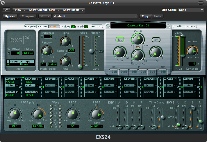Cassette Keys.01 for Logic
