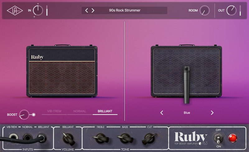 UAD Ruby '63 Top Boost Amp