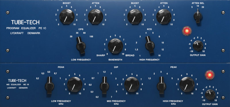 Tube-Tech Equalizer Collection Mk II